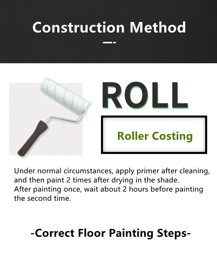 Garage Floor Coating Polyaspartic Epoxy Resin for Flakes Flooring System